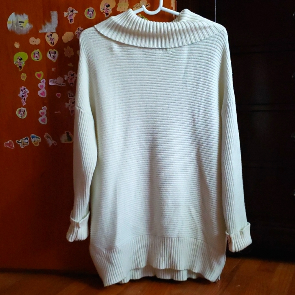 White Philosophy Sweater